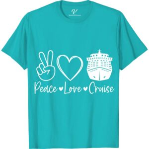 Peace Love Cruise Graphic Tee - VacationShirts.com Exclusive Design Classic Cruise Vacation Shirts Set sail in style with our exclusive Peace Love Cruise Graphic Tee from VacationShirts.com. Perfect for any cruise vacation, this nautical-themed shirt combines comfort with unique ocean-inspired designs. Stand out on deck or shore in our beach vacation-inspired, tropical cruise wear. Embrace the cruise ship lifestyle in our sailing apparel exclusive!