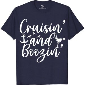 Cruisin' and Boozin' Fun Vacation Tee from VacationShirts.com Boozy Cruise Vacation Shirts Dive into fun with our Cruisin' and Boozin' Fun Vacation Tee from VacationShirts.com! Perfect for beach parties, sunset cruises, or just lounging, this shirt blends humor and style. Featuring vibrant, tropical designs, it's the ultimate in casual vacation wear. Embrace the spirit of summer with this essential piece for any cruise, boating adventure, or tropical getaway.