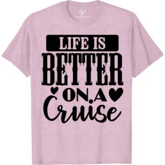 Life is Better on a Cruise Casual Vacation Tee from VacationShirts.com Classic Cruise Vacation Shirts Set sail in style with our 'Life is Better on a Cruise' Tee from VacationShirts.com. Perfect for any sea adventure, this casual cruise wear combines comfort with ocean-themed elegance. Embrace the essence of nautical vacation tees, tropical vibes, and cruise line fashion. Anchor your wardrobe with this essential beach vacation shirt!