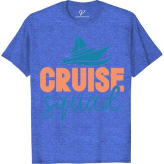 Cruise Squad Nautical-Themed Graphic Tee - Perfect for Group Travel & Sea Adventures Classic Cruise Vacation Shirts Set sail in style with our Cruise Squad Nautical-Themed Graphic Tee! Perfect for group travel and sea adventures, this maritime masterpiece from VacationShirts.com features captivating ocean graphics, making it a must-have for matching cruise outfits. Embrace the spirit of the sea with our sailor-inspired, nautical-themed clothing. Ideal for any cruise vacation wear!