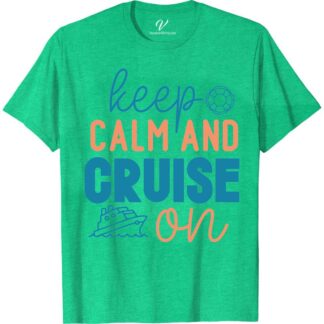 Keep Calm and Cruise On - Nautical Theme Vacation Tee Classic Cruise Vacation Shirts Set sail in style with our 'Keep Calm and Cruise On' Nautical Theme Vacation Tee from VacationShirts.com. Perfect for any sea voyage, this unisex cruise wear blends maritime fashion with comfort. Ideal for both men and women, it's your go-to for embodying the ocean spirit. Embrace your sailing vacation with this essential attire!