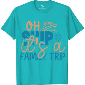 Oh Ship It's A Family Trip Fun Cruise Vacation Tee-Shirt Family Cruise Shirts Set sail in style with our "Oh Ship It's A Family Trip" Fun Cruise Vacation Tee-Shirt! Perfect for the whole crew, this nautical family tee from VacationShirts.com features custom, matching designs that celebrate your cruise adventure. Embrace the sea breeze in our comfortable, vibrant family cruise wear. Ideal for group photos!