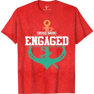 Cruise Mode: Engaged - Nautical Anchor & Wheel Vacation Tee Classic Cruise Vacation Shirts Set sail in style with "Cruise Mode: Engaged" - your ultimate nautical vacation tee. Featuring a striking anchor and wheel design, this versatile shirt is perfect for any maritime adventure. Ideal for both men and women, it's the quintessential addition to your cruise wear, blending nautical theme apparel with ocean voyage flair.