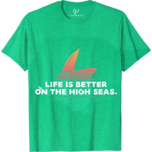 Nautical Adventure Graphic Tee with Sailing Motif and Inspirational Quote Classic Cruise Vacation Shirts Embark on a voyage with our Nautical Adventure Graphic Tee! Featuring a captivating sailing motif and an inspirational sailor quote, this maritime adventure apparel from VacationShirts.com is your perfect companion for sea adventures. Crafted for ocean enthusiasts, our ocean-themed graphic tee embodies the spirit of nautical design and inspirational nautical wear.
