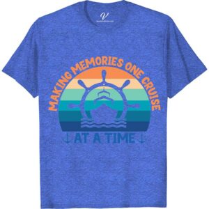 Making Memories One Cruise at a Time - Nautical Vacation Tee Classic Cruise Vacation Shirts Set sail in style with our 'Making Memories One Cruise at a Time' Tee from VacationShirts.com. Perfect for families, this nautical-themed apparel merges comfort with cruise holiday fashion. Ideal for any ocean voyage, our sailing trip tee is your go-to for tropical cruise attire, making every maritime vacation unforgettable.