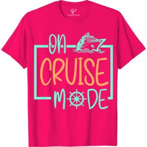 Cruise Mode Activated - Nautical Vacation Graphic Tee Classic Cruise Vacation Shirts Set sail in style with our "Cruise Mode Activated" Nautical Vacation Graphic Tee. Perfect for any sea voyage, this ocean-themed apparel features a striking anchor design, making it an ideal gift for boat lovers. Embrace maritime fashion and make your nautical trip unforgettable with this essential cruise ship attire.