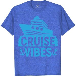 Ocean Liner 'Cruise Vibes' Casual Vacation Tee - Nautical Theme Comfort Wear Classic Cruise Vacation Shirts Dive into your next sea adventure with the 'Cruise Vibes' Casual Vacation Tee from VacationShirts.com. Perfectly blending nautical theme shirts with maritime fashion wear, this ocean liner apparel is your go-to for cruise vacation wear. Experience unparalleled comfort with our nautical comfort tees, designed for every sailor at heart. Embrace the cruise vibes and set sail in style!