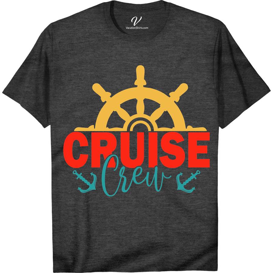 Nautical Cruise Crew Graphic Tee - VacationShirts.com Exclusive Classic Cruise Vacation Shirts Set sail in style with our Nautical Cruise Crew Graphic Tee, exclusively at VacationShirts.com. This maritime-themed masterpiece blends comfort with custom cruise flair, featuring unique sailor graphics perfect for any sea journey. Elevate your vacation wardrobe with this exclusive piece of ocean voyage apparel. Shop now and anchor your look!
