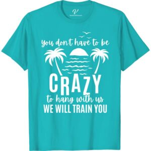 Tropical Palms 'Crazy Hangout' Humor Tee - VacationShirts.com Exclusive Funny Cruise Vacation Shirts Dive into laughter with Tropical Palms 'Crazy Hangout' Humor Tee, exclusively at VacationShirts.com! This unique travel tee blends tropical humor and beach humor apparel, making it the ultimate funny vacation shirt. Stand out in humorous beachwear with this novelty vacation tee, perfect for any crazy hangout. Grab yours now!