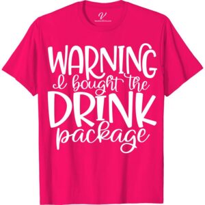 Fun Vacation Beverage Package Humor Graphic Tee Boozy Cruise Vacation Shirts Dive into summer with VacationShirts.com's Fun Vacation Beverage Package Humor Graphic Tee! Perfect for beach parties and bar crawls, this shirt blends cocktail humor with travel whimsy. Featuring vibrant vacation graphics and witty drink slogans, it's the ultimate in funny vacation shirts. Make every outing a tropical adventure with this must-have summer vacation apparel!