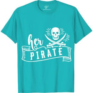 Her Pirate Graphic Crew Neck Casual Vacation Tee Classic Vacation Shirts Dive into adventure with our Her Pirate Graphic Crew Neck Tee! Perfect for men and women, this casual vacation wear blends nautical charm with trendy style. Featuring a captivating pirate-themed graphic, it's the ultimate choice for beach vacations or everyday flair. Embrace your love for the sea with this fashionable, versatile piece.