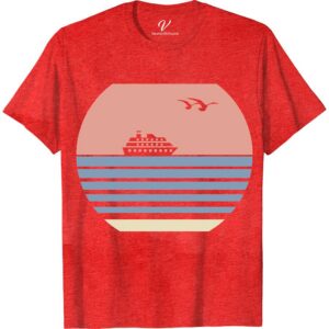 Ocean Sunset Cruise Graphic Tee - Nautical Vacation Shirt Classic Cruise Vacation Shirts Embark on a nautical adventure with our Ocean Sunset Cruise Graphic Tee. Perfect for sea voyages and beach getaways, this maritime fashion top captures the essence of coastal sunsets. Featuring a stunning sailing graphic, it's the ultimate nautical vacation shirt, blending style with the spirit of ocean exploration.
