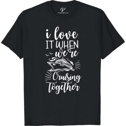 Couple's Cruise Tee - Love & Adventure | VacationShirts.com  Set sail on your next romantic getaway with our Couple's Cruise Tee! Perfect for lovebirds seeking adventure, this matching cruise shirt is a must-have addition to your vacation wardrobe. Shop now and make a splash in style on your next cruise vacation!