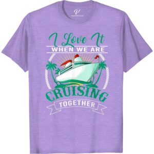 Tropical Cruise Love Tee - Perfect for Couples Vacations  Set sail on a romantic getaway with our Tropical Cruise Love Tee! Perfect for couples on vacation, this matching cruise shirt is the ultimate tropical vacation apparel. Whether it's a honeymoon cruise or a beach vacation, show your love in style with this love vacation shirt.