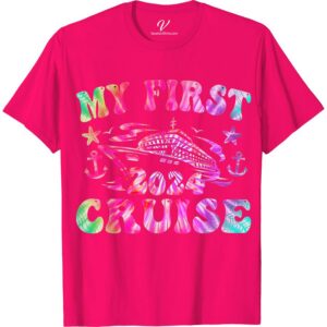 Cruise Vibes 2023: Tropical My First Cruise Tee Set sail in style with our Cruise Vibes 2023: Tropical My First Cruise Tee. Perfect for first-time cruisers, this trendy tropical tee is a must-have for your cruise fashion collection. Shop now and make a splash with our vibrant cruise shirt designs!