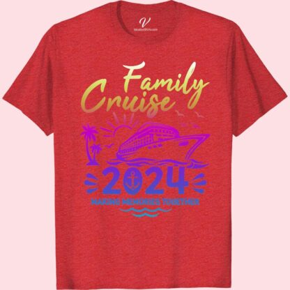 2024 Family Cruise Memory Maker Tee - VacationShirts.com  Set sail in style with our 2024 Family Cruise Memory Maker Tee! Perfect for matching cruise tees, our vacation memory tee captures your unforgettable moments. Shop now for the ultimate family vacation shirts and cruise ship t-shirts at VacationShirts.com. Make memories in matching family cruise outfits!