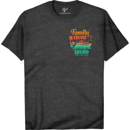 Tropical Squad Cruise Tee - Memory Making Family Fun  Set sail in style with our Tropical Squad Cruise Tee - the perfect family fun vacation shirt for making memories on your next tropical cruise! Match with your squad in this trendy beach vacation apparel and make your family cruise shirt the envy of the ship!