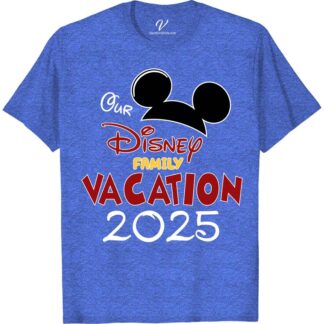 Disney Family Vacation 2025 - Customizable Year Trip Tee 2025 Disney Vacation Shirts Capture magical memories with our Disney Family Vacation 2025 Shirt! Perfectly customizable, this tee lets you personalize for every family member. From matching Disney outfits to unique Disney 2025 family trip designs, our tees are the ultimate gear for your Disney adventure. Make every moment special with our personalized Disney vacation tees!