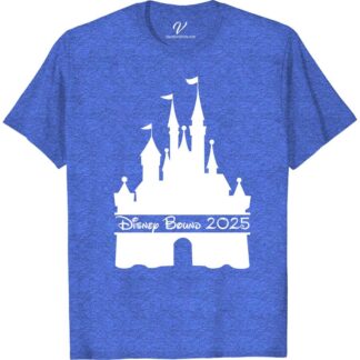 Disney Bound 2025 Castle Graphic Tee - Family Trip Commemorative T-Shirt 2025 Disney Vacation Shirts Celebrate your magical 2025 Disney family trip with our exclusive Disney Bound Castle Graphic Tee! Perfect for commemorating your adventure, this custom shirt features a stunning castle design, personalized for your family. Ideal for matching outfits, our tees elevate your Disney vacation apparel, making every moment unforgettable.