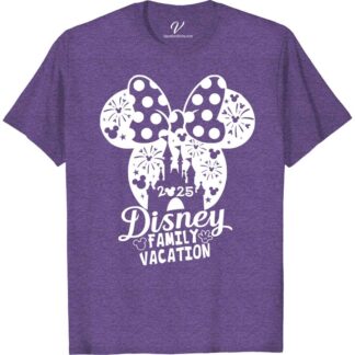 Disney Family Vacation 2025 - Magical Castle Celebration Tee 2025 Disney Vacation Shirts Celebrate your 2025 Disney Family Vacation with our Magical Castle Celebration Tee from VacationShirts.com! Customizable and perfect for the whole group, these tees feature the iconic Disney Castle, making them a must-have for any Disney trip. Personalize your magical kingdom family tees for a truly unforgettable matching look.
