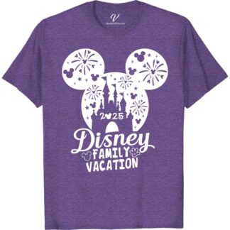 Disney Family Vacation 2025 Commemorative Tee - Castle and Fireworks Design 2025 Disney Vacation Shirts Celebrate your magical 2025 Disney family vacation with our exclusive Commemorative Tee! Featuring a dazzling Castle and Fireworks design, this custom Disney Family Shirt is perfect for matching on your memorable trip. Crafted for comfort and style, it's the ultimate Disney 2025 Celebration Tee and a must-have souvenir.