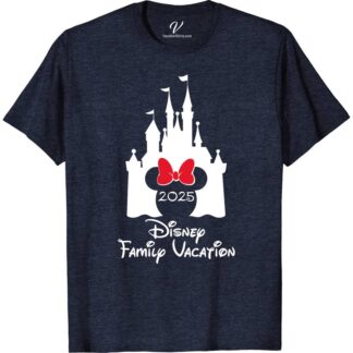 Disney Castle Family Vacation 2025 Commemorative T-Shirt 2025 Disney Vacation Shirts Celebrate your magical 2025 Disney family vacation with our exclusive Disney Castle Family Vacation Commemorative T-Shirt from VacationShirts.com. Customizable and perfect for matching, this personalized Disney shirt captures your unforgettable trip with unique Disney 2025 souvenir flair. Treasure the memories in style with our premium Disney Castle apparel.