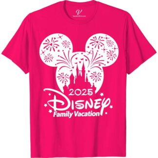 Magical Kingdom-Inspired 2025 Family Vacation Celebration Tee 2025 Disney Vacation Shirts Celebrate your 2025 Disney vacation with our Magical Kingdom-Inspired Family Tee! Customizable for every family member, these shirts feature enchanting designs, perfect for your magical celebration. Crafted for comfort and style, our personalized Disney trip tees ensure your family shines in matching Disney vacation apparel. Make memories in magical kingdom style!