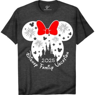 Magical Mouse Silhouette Family Vacation 2025 Tee - Celebratory Fireworks Edition 2025 Disney Vacation Shirts Celebrate your 2025 Disney family trip with our Magical Mouse Silhouette Family Vacation Tee - Celebratory Fireworks Edition! Customizable and perfect for matching Disney family outfits, this tee captures the magic of the kingdom's fireworks. Make memories in personalized, magical theme park family t-shirts. Ideal for every Disney-bound group!
