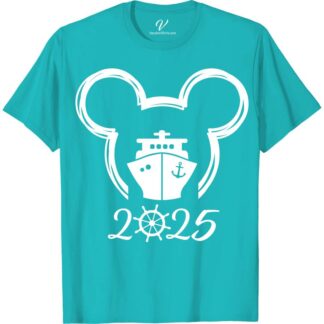 Cruise & Mouse Ears 2025 Nautical Vacation Tee 2025 Disney Cruise Shirts Set sail in style with our Cruise & Mouse Ears 2025 Nautical Vacation Tee! Perfect for Disney cruise enthusiasts, this custom, personalized tee blends Disney magic with nautical charm. Ideal for family cruises, it features matching outfits options and embodies the spirit of sea adventures. Make unforgettable memories in this exclusive Disney nautical clothing!