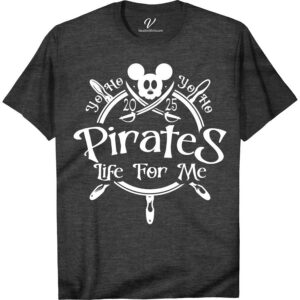 Pirate Life Inspired Graphic Tee with Cartoon Mouse Emblem – VacationShirts.com Exclusive 2025 Disney Vacation Shirts Set sail on your next adventure with VacationShirts.com's exclusive Pirate Life Inspired Graphic Tee! Featuring a unique cartoon mouse emblem, this pirate-themed apparel is perfect for family vacations. Dive into the world of nautical graphic tees and express your love for pirate cartoon clothing with our adventure travel-ready, one-of-a-kind pirate t-shirt.