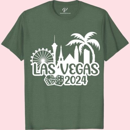 Las Vegas 2024 Skyline Tee - Souvenir Vacation Shirt Las Vegas Shirts Capture the essence of Sin City with our Las Vegas 2024 Skyline Tee! A must-have Vegas Skyline T-shirt for any souvenir collector, this iconic Las Vegas Souvenir Shirt is the perfect way to remember your vacation. Grab this Skyline Souvenir Tee and keep Vegas close to your heart!