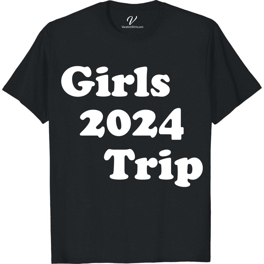 girls 2024 travel t-shirt - VacationShirts.com