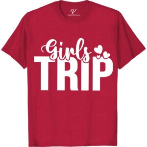 Girls Trip T-Shirt - Fun & Stylish Vacation Tees Get ready for your next girls getaway with our fun and stylish Girls Trip T-Shirt! Perfect for matching vacation shirts, these cute trip shirts are ideal for any ladies' weekend. Grab your travel t-shirts for women and make your trip unforgettable with our trendy girls weekend shirts.