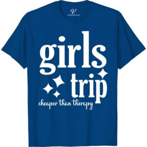 Girls Trip Therapy Humor Tee | VacationShirts.com Get ready for a hilarious girls getaway with our Girls Trip Therapy Humor Tee! Perfect for your next group vacation or besties trip, this funny vacation tee will have everyone laughing. Travel therapy has never looked so good with this Ladies Vacation Shirt!