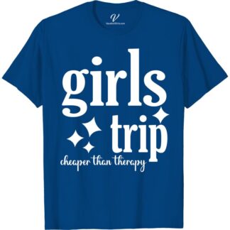 Girls Trip Therapy Humor Tee | VacationShirts.com  Get ready for a hilarious girls getaway with our Girls Trip Therapy Humor Tee! Perfect for your next group vacation or besties trip, this funny vacation tee will have everyone laughing. Travel therapy has never looked so good with this Ladies Vacation Shirt!