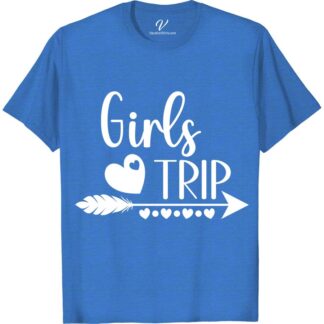 Women's Group Getaway Arrow & Feather Tee - VacationShirts.com  Get ready for your next girls trip with our Women's Group Getaway Arrow & Feather Tee! Perfect for vacation shirts for women, this ladies' vacation top features a stylish arrow and feather design. Travel in style with our women's getaway clothing and group vacation apparel!