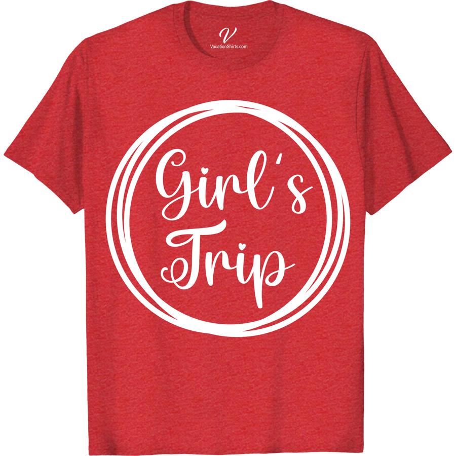 girls trip travel t-shirt designs - VacationShirts.com