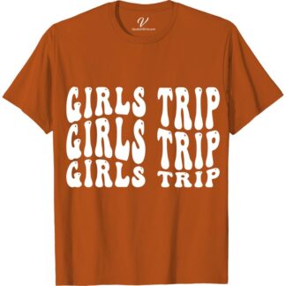 Girls Trip T-Shirt | Triple Fun Graphic Tee for Group Vacay  Get ready for your next girls trip with our Triple Fun Graphic Tee! Perfect as a group vacation shirt, matching travel tees, or a bachelorette party top, our Girls Trip Tee is a must-have for any girls getaway. Fun vacation tops have never looked better!