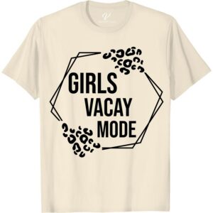 Girls Vacay Mode Tee - Fun Getaway & Relaxation Top Hit the beach in style with our Girls Vacay Mode Tee! Perfect for your summer getaway or girls weekend, this fun and relaxing top will keep you comfortable while you make memories. Embrace vacation mode with this must-have travel tee for women!