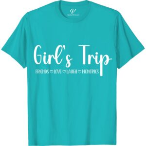 Girl's Trip Tee - BFF Memory Shirt | VacationShirts.com  Make your next girls getaway unforgettable with our Girls Trip Tee! The perfect BFF memory shirt to match with your travel buddy. Shop our vacation t-shirt shop for the best girls trip apparel and matching travel shirts for your best friends vacation!