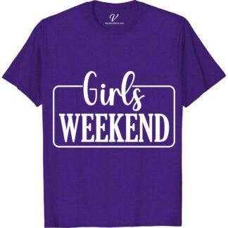 Girls Weekend Getaway Tee - Various Colors & Designs  Pack your bags and grab your Girls Weekend Shirt for the ultimate getaway! Our Vacation Tee is perfect for any ladies trip, with various colors and designs to choose from. Group travel has never looked better with our customizable Girls Trip Apparel. Get your Weekend Getaway Outfit and Travel Shirt for Women today!