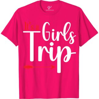 Girls Trip Graphic Tee - Fun Vacation Shirt for Women  Get ready for your next adventure with our Girls Trip Graphic Tee! This fun trip t-shirt is the perfect addition to your women's travel clothing collection. Whether you're planning a ladies holiday or a girls getaway, this travel themed shirt is a must-have for any vacation.