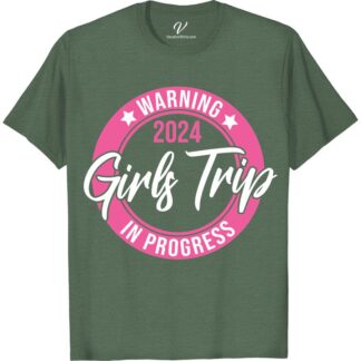 2024 Girls Trip Tee - Warning Fun Ahead | VacationShirts.com  Get ready for the ultimate girls getaway with our 2024 Girls Trip Tee! Featuring a bold Warning Fun Ahead design, this fun vacation tee is perfect for group travel, bachelorette parties, and any girls trip adventure. Shop now for custom girls vacation tees and fun girls trip apparel at VacationShirts.com!