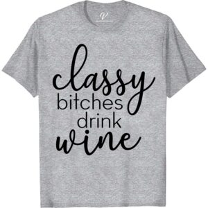 Wine Lover's Vacation Tee - Classy & Witty Statement Shirt Looking for the perfect wine lover shirt for your next vacation? Our classy wine t-shirt is both witty and stylish, making it the ideal wine vacation tee. This wine statement shirt is a must-have for any wine enthusiast's wardrobe and makes a great wine lover gift.