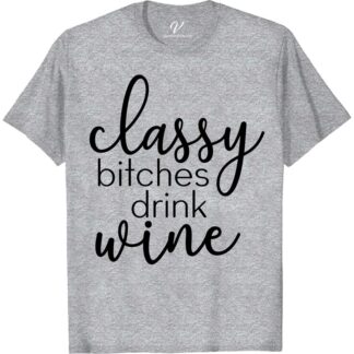 Wine Lover's Vacation Tee - Classy & Witty Statement Shirt  Looking for the perfect wine lover shirt for your next vacation? Our classy wine t-shirt is both witty and stylish, making it the ideal wine vacation tee. This wine statement shirt is a must-have for any wine enthusiast's wardrobe and makes a great wine lover gift.