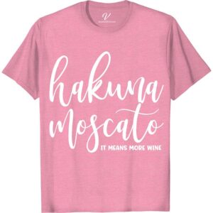 Hakuna Moscato Funny Wine Vacation Tee - VacationShirts.com Embrace your inner wine lover with our Hakuna Moscato Funny Wine Vacation Tee! Perfect for sipping your favorite vino in style, this wine-themed vacation tee is a must-have for summer getaways. Shop now at VacationShirts.com for the best vacation shirts for women!
