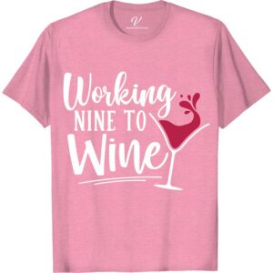 Wine Lover's Vacation Tee - Funny 'Nine to Wine' Shirt Attention all wine enthusiasts! Our Nine to Wine shirt is the perfect addition to your wine lover apparel collection. This funny wine shirt is perfect for sipping on your favorite vino while on vacation. With its wine humor and themed design, it makes the ideal wine lover gift. Cheers to that!