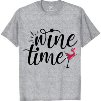 Wine Time - Relaxing Vacation Tee for Wine Lovers | VacationShirts.com  Unwind in style with our Wine Time shirt, the ultimate vacation t-shirt for wine lovers. Made for sipping and relaxing, this wine lover tee is a must-have for any wine-themed getaway. Elevate your vacation wardrobe with our wine time clothing and show off your love for vino!