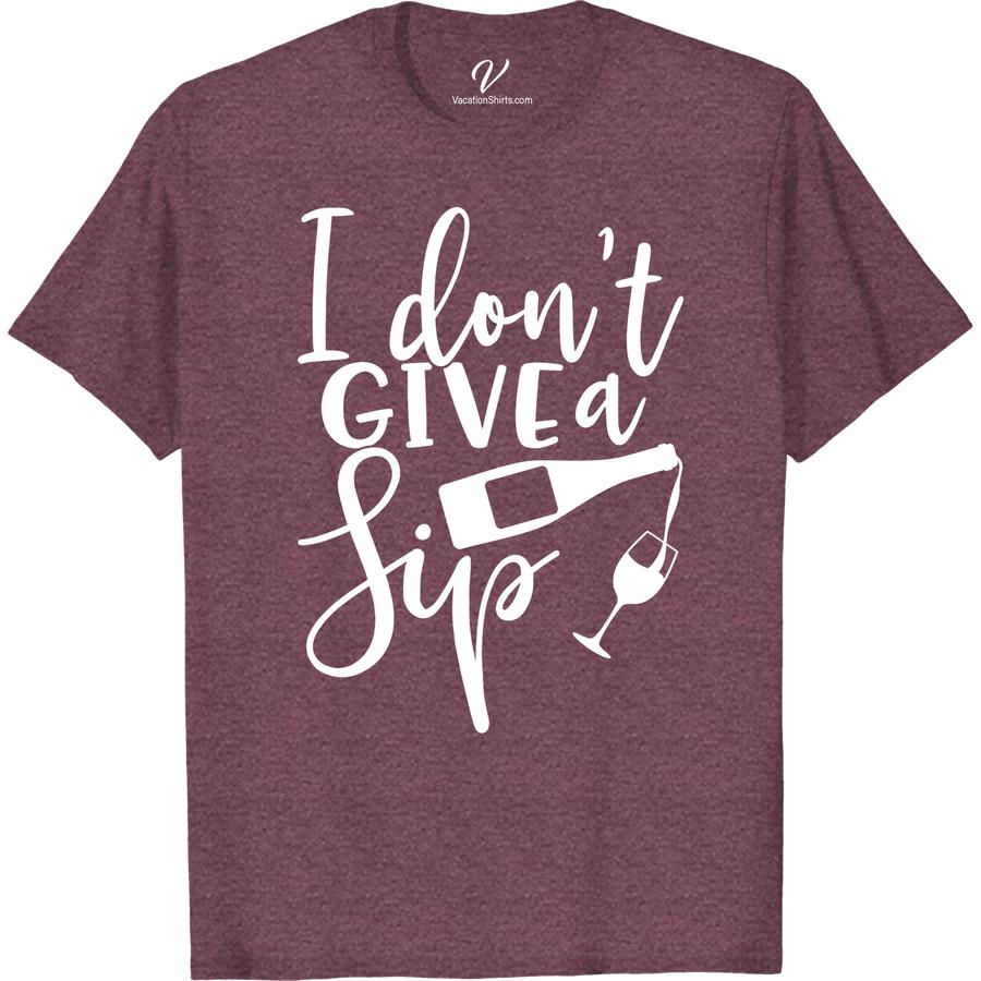 1. wine lover t-shirt for vacation - VacationShirts.com