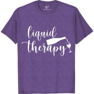 Relax in Style: Liquid Therapy Casual Tee - VacationShirts.com Get ready to chill out on your next getaway with our Liquid Therapy Casual Tee. This vacation t-shirt is the epitome of stylish vacation wear, perfect for sipping drinks on the beach. Level up your travel t-shirt game and relax in style!